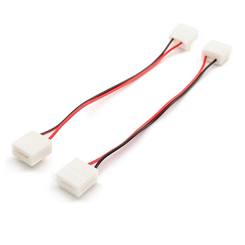 Комплект коннекторов Apeyron Electrics 09-14 (2 клипсы с проводами) для одноцветной светодиодной ленты 12В 10мм IP65 - Светильники - Cветодиодные ленты - . Магазин оборудования для автономного и резервного электропитания Ekosolar.ru в Химках