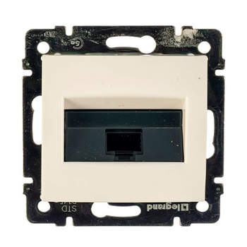 Информационная розетка Legrand Valene RJ45 UTP 5 кат 1 выход б/з белая - Электрика, НВА - Выключатели и розетки - Розетки - . Магазин оборудования для автономного и резервного электропитания Ekosolar.ru в Химках