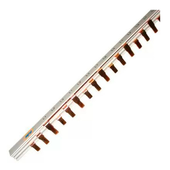 Шина соединительная PIN 3-фазная 63А (1м) Энергия, 5 шт - Электрика, НВА - Щитки и аксессуары для монтажа - Шины нулевые - . Магазин оборудования для автономного и резервного электропитания Ekosolar.ru в Химках