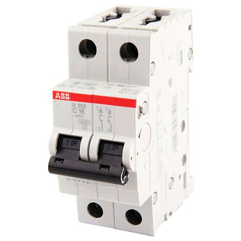 Автоматический выключатель ABB S202 2P 40А (С) 6kA - Электрика, НВА - Модульное оборудование - Автоматические выключатели - . Магазин оборудования для автономного и резервного электропитания Ekosolar.ru в Химках
