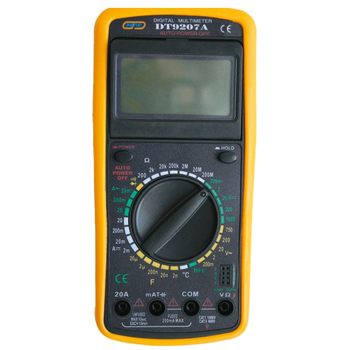 Мультиметр DT 9207 Энергия - Электрика, НВА - Измерительный инструмент - Мультимеры - . Магазин оборудования для автономного и резервного электропитания Ekosolar.ru в Химках