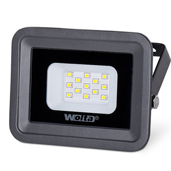 Светодиодный прожектор WOLTA WFL-10W/06W серый 5500K 10Вт SMD IP65 850Лм - Светильники - Прожекторы - . Магазин оборудования для автономного и резервного электропитания Ekosolar.ru в Химках
