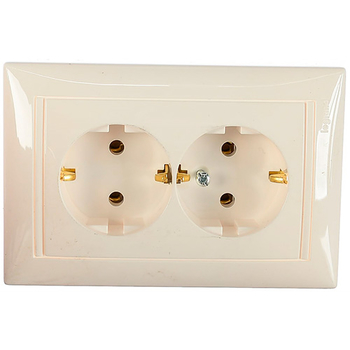 Розетка Legrand Valena 2X2К+З в сборе белая - Электрика, НВА - Выключатели и розетки - Розетки - . Магазин оборудования для автономного и резервного электропитания Ekosolar.ru в Химках
