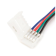 Комплект коннекторов Apeyron Electrics 09-12 (2 клипсы с проводами) для RGB-светодиодной ленты 12В IP20 10 мм - Светильники - Cветодиодные ленты - . Магазин оборудования для автономного и резервного электропитания Ekosolar.ru в Химках