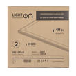 Панель ультратонкая светодиодная LightPhenomenON LT-UTP-01-IP40-40W-4000К - Светильники - Для общественных зданий - . Магазин оборудования для автономного и резервного электропитания Ekosolar.ru в Химках