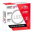 Светильник LightPhenomenON Downlight LT-TP-DL-04-18W-6500K накладной круглый Ф170 LED - Светильники - Светильники DOWNLIGHT - . Магазин оборудования для автономного и резервного электропитания Ekosolar.ru в Химках